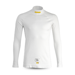 Momo Pro High Collar Shirt, White (FIA)